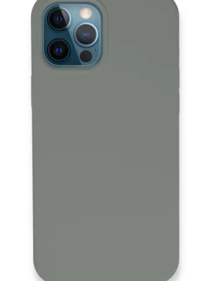 Newface iPhone 12 Pro Max Kılıf Lansman Legant Silikon - Fuşya