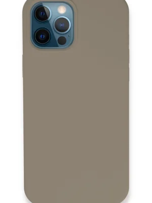 Newface iPhone 12 Pro Max Kılıf Lansman Legant Silikon - Yeşil