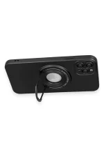 Newface iPhone 12 Pro Max Kılıf Lukka Magneticsafe Kapak - Siyah - Görsel 4