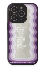 Newface iPhone 12 Pro Max Kılıf Mirror Desenli Kapak - Mirror - 5 - Görsel 2