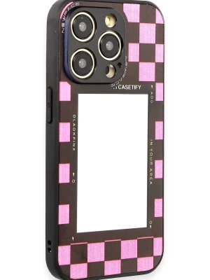 Newface iPhone 12 Pro Max Kılıf Mirror Desenli Kapak - Mirror - 8