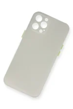 Newface iPhone 12 Pro Max Kılıf PP Ultra İnce Kapak - Beyaz - Görsel 2