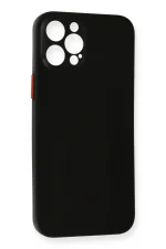 Newface iPhone 12 Pro Max Kılıf PP Ultra İnce Kapak - Siyah
