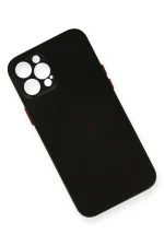 Newface iPhone 12 Pro Max Kılıf PP Ultra İnce Kapak - Siyah - Görsel 3