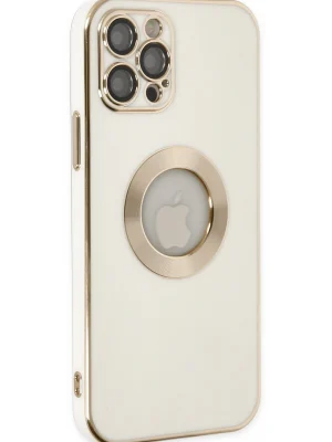 Newface iPhone 12 Pro Max Kılıf Store Silikon - Beyaz