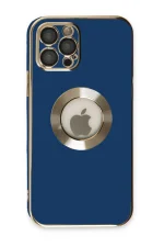 Newface iPhone 12 Pro Max Kılıf Store Silikon - Mavi - Görsel 3