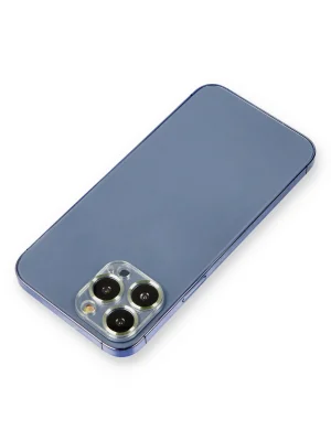 Newface iPhone 12 Pro Metal Kamera Lens Koruma Cam - Açık Yeşil