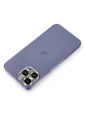 Newface iPhone 12 Pro Metal Kamera Lens Koruma Cam - Gold