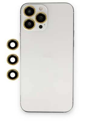 Newface iPhone 12 Pro Shine Kamera Lens - Gold