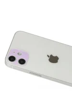 Newface iPhone 12 Rainbow Kamera Lens Koruma Cam - Mor