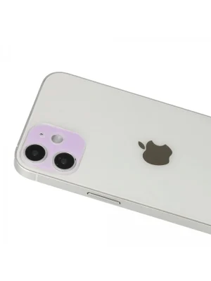 Newface iPhone 12 Rainbow Kamera Lens Koruma Cam - Mor