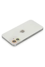 Newface iPhone 12 Renkli Kamera Lens Koruma Cam - Sarı-Turuncu - Görsel 2
