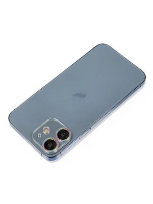 Newface iPhone 12 Shine Kamera Lens Koruma Cam - Rainbow