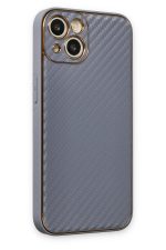 Newface iPhone 13 Kılıf Coco Karbon Silikon - Gri - Görsel 2