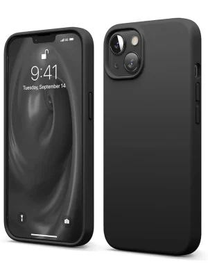 Newface iPhone 14 Kılıf First Silikon - Siyah