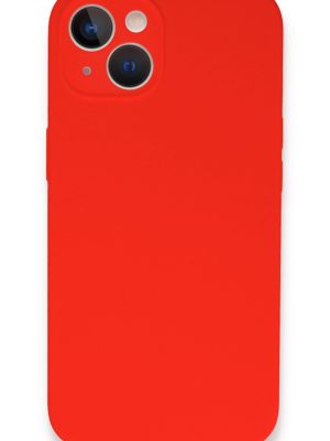 Newface iPhone 13 Mini Kılıf Lansman Legant Silikon - Kırmızı