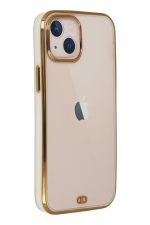Newface iPhone 13 Kılıf Liva Silikon - Beyaz