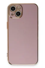 Newface iPhone 13 Kılıf Volet Silikon - Mor - Görsel 2