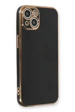 Newface iPhone 13 Kılıf Volet Silikon - Siyah