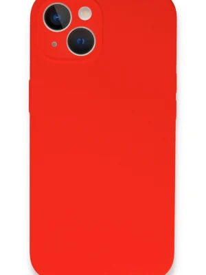 Newface iPhone 13 Mini Kılıf Lansman Legant Silikon - Kırmızı