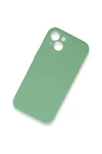 Newface iPhone 13 Mini Kılıf Lansman Legant Silikon - Yeşil - Görsel 2