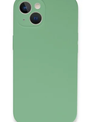 Newface iPhone 13 Mini Kılıf Lansman Legant Silikon - Yeşil
