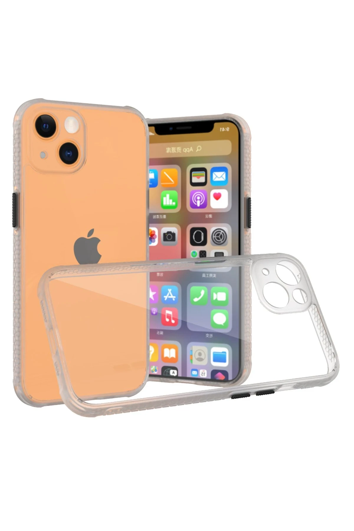 newface-iphone-13-mini-kilif-miami-seffaf-silikon-seffaf-default.webp Newface iPhone 13 Mini Kılıf Miami Şeffaf Silikon - Şeffaf - Görsel 1