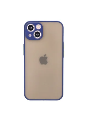 Newface iPhone 13 Mini Kılıf Montreal Silikon Kapak - Lacivert