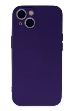 Newface iPhone 13 Mini Kılıf Nano içi Kadife Silikon - Mor