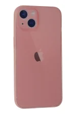 Newface iPhone 13 Mini Kılıf PP Ultra İnce Kapak - Pembe - Görsel 3