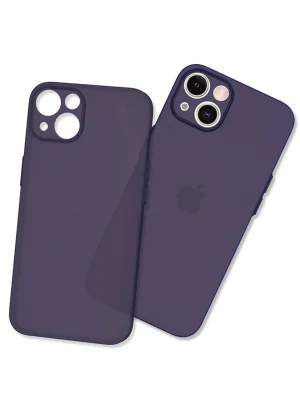 Newface iPhone 13 Mini Kılıf Puma Silikon - Koyu Mor