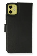 Newface iPhone 13 Mini Kılıf Trend S Plus Kapaklı Kılıf - Siyah