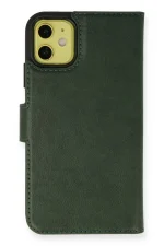 Newface iPhone 13 Mini Kılıf Trend S Plus Kapaklı Kılıf - Yeşil