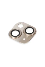 Newface iPhone 13 Pers Alüminyum Kamera Lens - Gold - Görsel 4