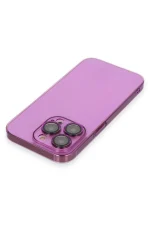Newface iPhone 13 Pro Kılıf Armada Lensli Kapak - Mor - Görsel 3