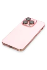 Newface iPhone 13 Pro Kılıf Armada Lensli Kapak - Rose Gold - Görsel 4