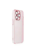 Newface iPhone 13 Pro Kılıf Armada Lensli Kapak - Rose Gold - Görsel 5