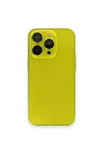 Newface iPhone 13 Pro Kılıf Armada Lensli Kapak - Sarı - Görsel 2