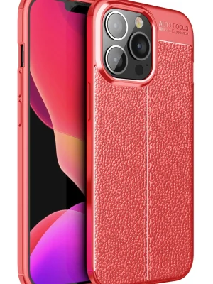 Newface iPhone 13 Pro Kılıf Auto Focus Kapak - Kırmızı