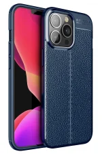 Newface iPhone 13 Pro Kılıf Auto Focus Kapak - Lacivert