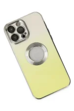 Newface iPhone 13 Pro Kılıf Best Silikon - Sarı - Görsel 3