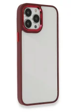 Newface iPhone 13 Pro Kılıf Dora Kapak - Kırmızı