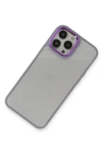 Newface iPhone 13 Pro Kılıf Dora Kapak - Lila - Görsel 2