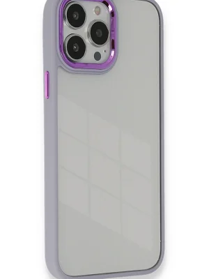 Newface iPhone 13 Pro Kılıf Dora Kapak - Lila