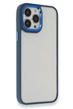 Newface iPhone 13 Pro Kılıf Dora Kapak - Mavi