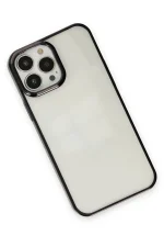 Newface iPhone 13 Pro Kılıf Element Silikon - Siyah - Görsel 2