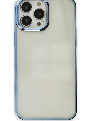 Newface iPhone 13 Pro Kılıf Element Silikon - Sky Blue