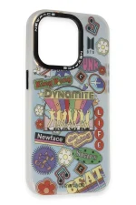 Newface iPhone 13 Pro Kılıf Estoril Desenli Kapak - Estoril - 14