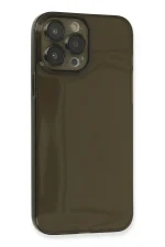 Newface iPhone 13 Pro Kılıf Fly Lens Silikon - Siyah - Görsel 2