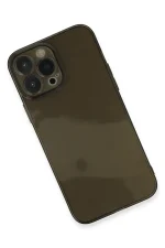 Newface iPhone 13 Pro Kılıf Fly Lens Silikon - Siyah - Görsel 3